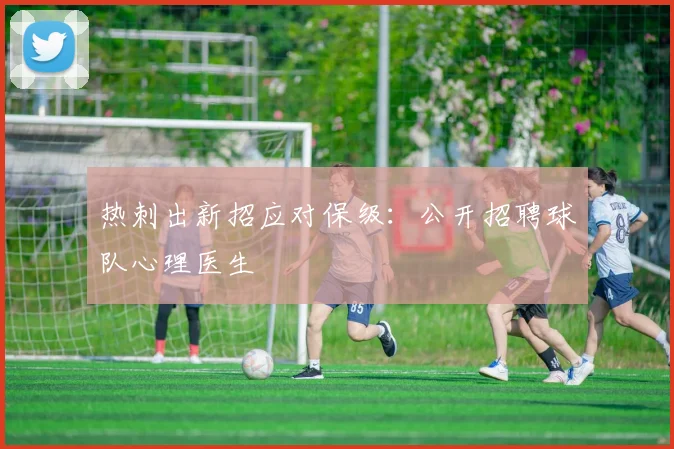 热刺出新招应对保级：公开招聘球队心理医生